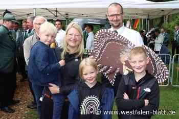 Vom Narrenthron auf den Schützenthron in Delbrück-Schöning