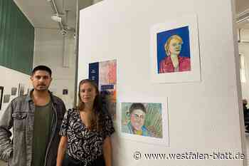 „Fragmente“ mit Jaxonkreide im Raum für Kunst in Paderborn