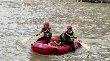 „Cuba“ springt plötzlich in die Isar – und gerät in gefährlichen Strudel
