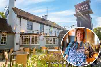 Pictures show The Black Horse pub, Wembley, after makeover