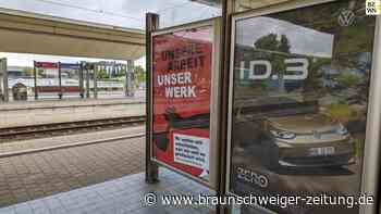 Wolfsburger Klimaschützer foppen die IG Metall