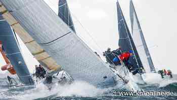 Seesegel-Weltmeisterschaft in Kiel in stürmischen Winden gestartet