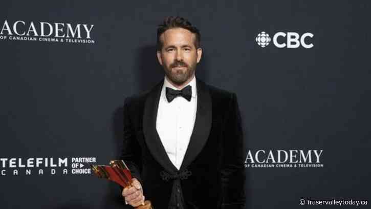 MCU star Ryan Reynolds among 14 new appointees to the Order of British Columbia