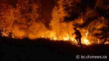 Fires on both sides of Adams Lake in B.C. prompt evacuation orders