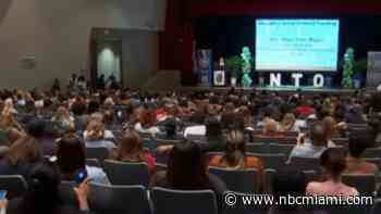 Miami-Dade Schools host kickoff event for new teachers as they still work to fill vacancies