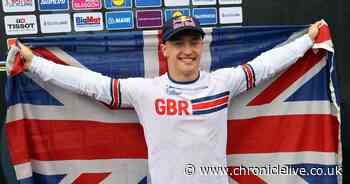 Gateshead athlete, 22, wins gold in BMX Freestyle Park final at UCI Cycling World Championships