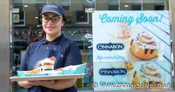 Look inside American bakery Cinnabon as it opens Newcastle cafe in former Patisserie Valerie unit