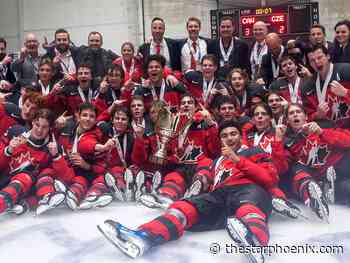 Saskatoon's Catton, McQueen assist Canada in Hlinka Gretzky Cup win