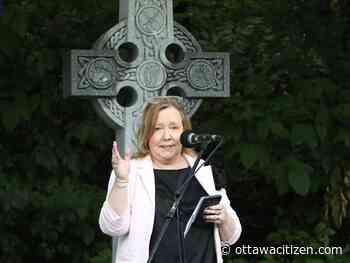 Those who died building Rideau Canal honoured at Celtic Cross Ceremony
