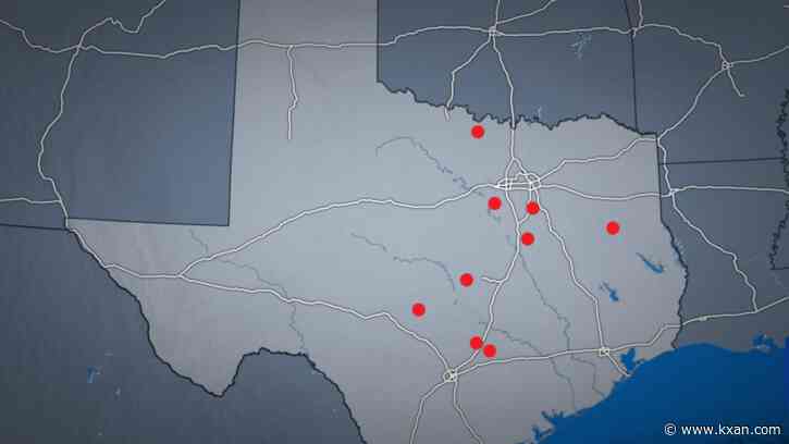 Wildfires ignite across Texas amid extreme heat and drought