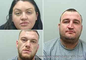 Trio jailed for bundling Padiham man into car over £120 debt