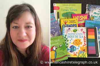 Hyndburn: Book treasure hunt set up for children