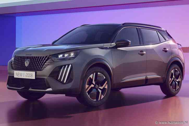Elektrische Peugeot e-2008: vanaf net geen €39.000
