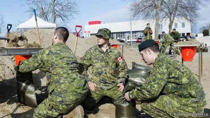 Canadians reassured to see military helping during local emergencies, Blair says