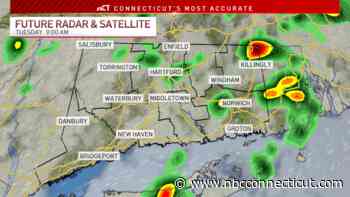 Scattered showers to start, isolated strong storms possible this morning