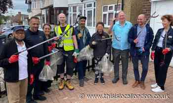 Redbridge Village residents volunteer at annual litter sweep