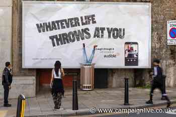 Audible unveils wacky out-of-home campaign