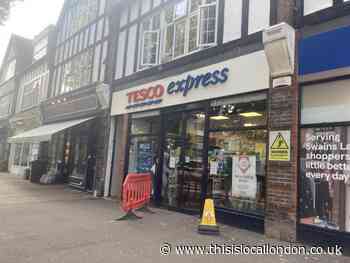 Tesco Express in Dartmouth Park closed for shutter upgrade
