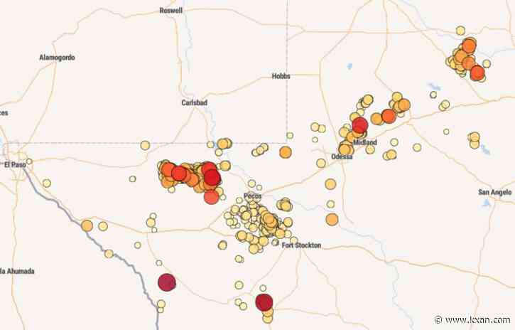 MAP: What's the strongest earthquake ever recorded in Texas?