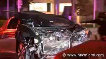 Man dies after apparent shooting, car crash in Fort Lauderdale