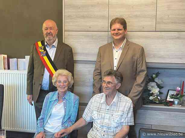 Freddy en Lisette zijn zestig jaar getrouwd