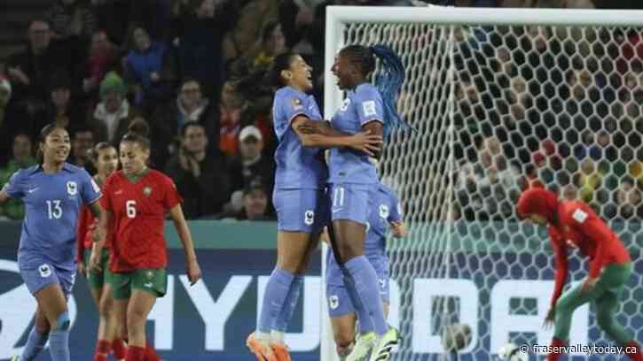 France ends Morocco’s run and advances to the quarterfinals of the Women’s World Cup