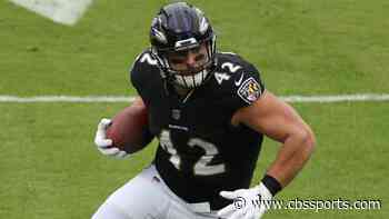 Ravens four-time Pro Bowl fullback Patrick Ricard may switch positions in Todd Monken's new offense