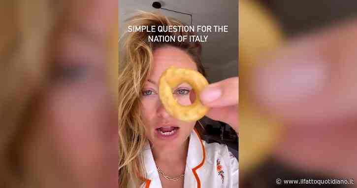 Olivia Wilde pazza per i taralli pugliesi: “Cosa ca**o c’è dentro?” – Video