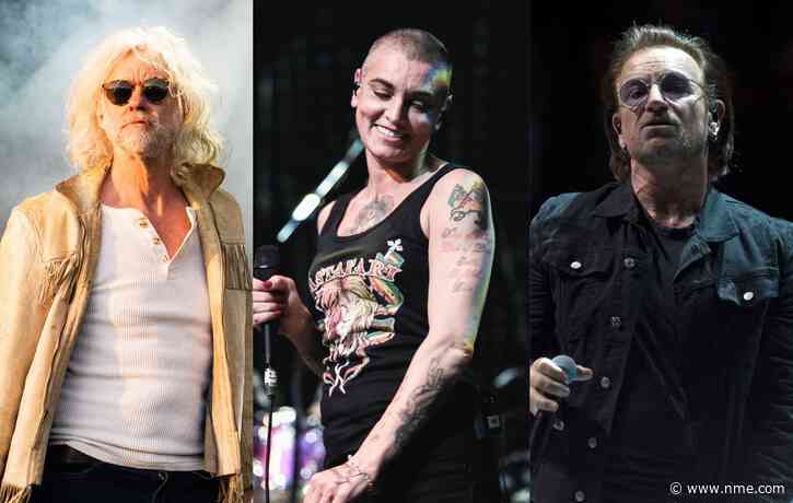 Bob Geldof and Bono among mourners at Sinéad O’Connor’s funeral