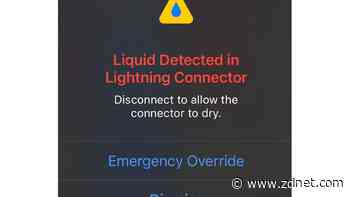 'Liquid Detected in Lightning Connector'? Here's what to do now