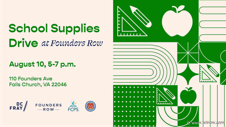 Make a difference at this school supplies drive this Thursday!
