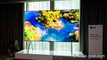 You Can Now Buy LG's Massive Wireless OLED TV for an Equally Massive Price     - CNET