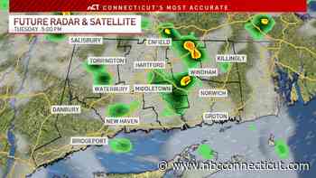 Morning rain clears out, tracking spotty storms this afternoon