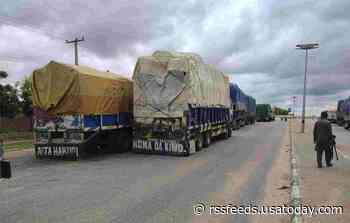 Trucks marooned as Nigeria closes border with Niger