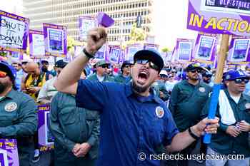 Los Angeles city workers strike for 24 hours to protest unfair labor practices