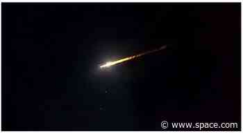 Russian rocket debris falls from space in spectacular fireball over southern Australia (video)