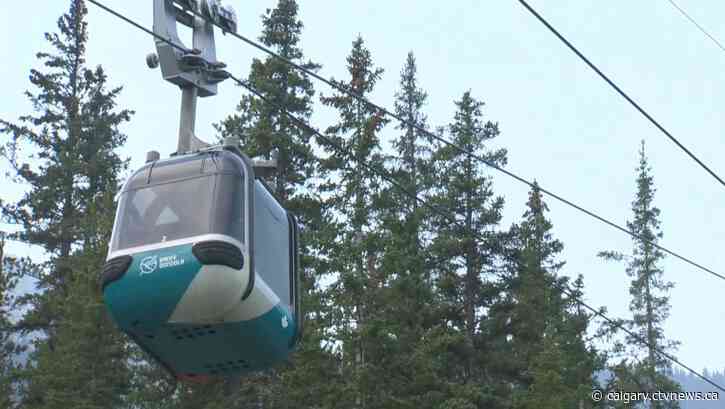 Visitors helped off Sulphur Mountain after power outage shuts down Banff Gondola