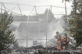 UPDATE: Kids were playing outside when shed went up in flames in Chilliwack
