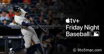 Here’s the September schedule for Friday Night Baseball on Apple TV+