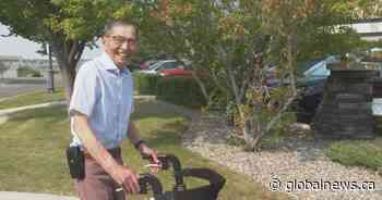Southern Alberta senior walking to survive terminal illness