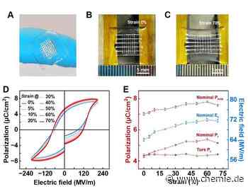 Ferroelektrisches Material ist jetzt elastisch
