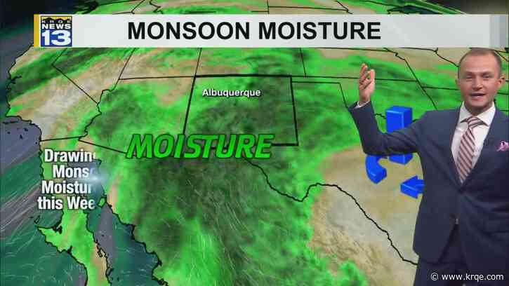 More monsoon moisture returns by this weekend
