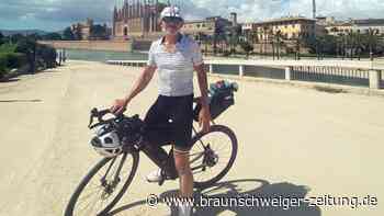 Auf dem Holzweg: Braunschweiger radelte 1800 km fürs Kinderhospiz