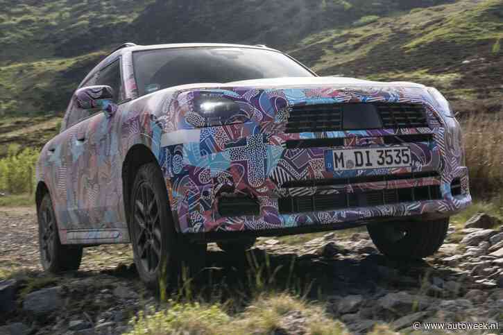 Elektrische Mini Countryman waar je 'm nooit zal zien