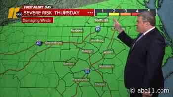 Severe Storm Risk Thursday