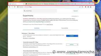 Google Chrome: Neues Design von Windows 11 aktivieren
