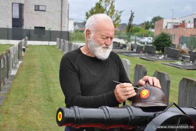 Kanonnetje krijgt nieuwe verflaag