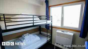 Bibby Stockholm: Look inside barge after first asylum seekers board