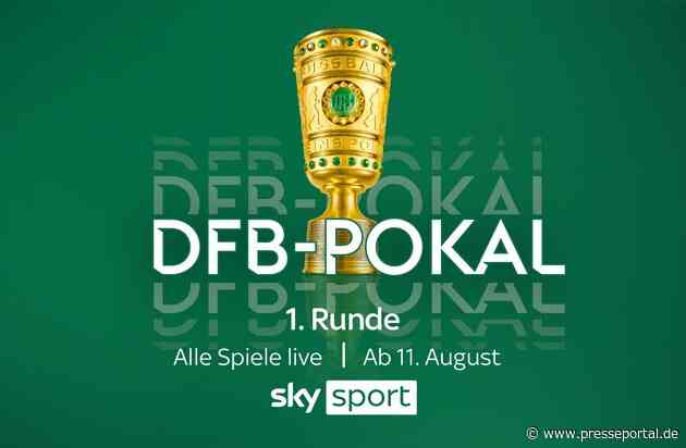 Alle Spiele der ersten Runde des DFB-Pokals live bei Sky Sport - dazu der DFL Supercup Bayern gegen Leipzig in UHD/HDR