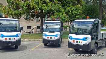 A Roma tre nuovi furgoni elettrici per l'Aeronautica Militare